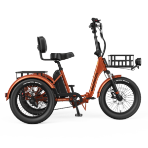 TK Pro Electric Trike - Amber Orange