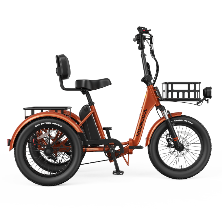 TK Pro Electric Trike - Amber Orange
