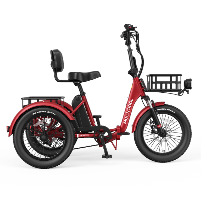 TK Pro Electric Trike - Burgundy