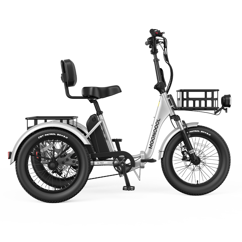 TK Pro Electric Trike - Silver