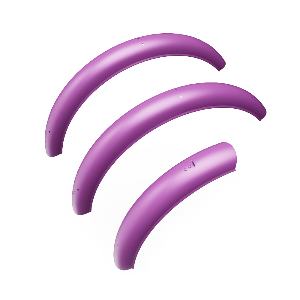Fenders for TK1 Folding - Twilight Mauve