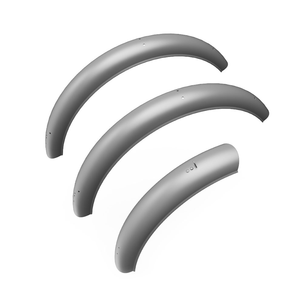 Fenders for TK1 Folding - Slate Gray