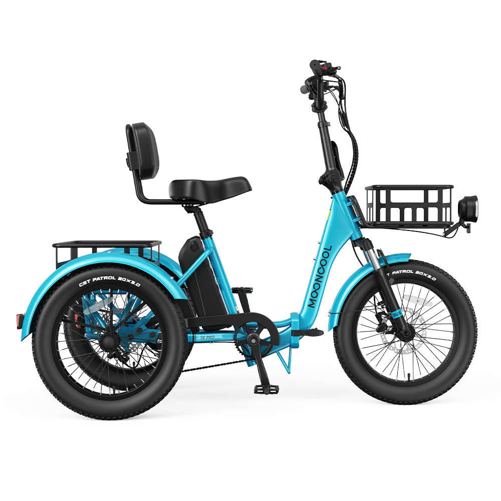 TK Pro Electric Trike - Lake Blue