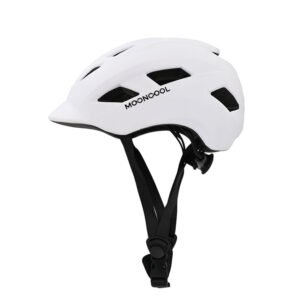 MC Bike Protective Helmet /LED Light (50% OFF) - White / L