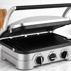 Cuisinart Panini Press and Grill, 1500W 5-in-1 Griddler, Dishwasher-Safe