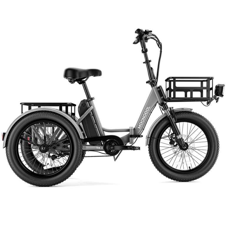 TK1 Folding Electric Trike - Slate Gray