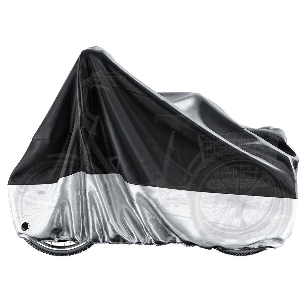 MC Protective Outdoor Trike Cover - Black Silver