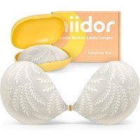 Patterned Magnetic Clasp Adhesive Bra