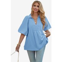 Womens Blue Cap Sleeve Sweater Vest | CicyBell