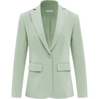 Womens Light Green Casual Work Blazers | CicyBell