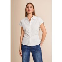 Womens White Summer Button Down Shirts  | CicyBell