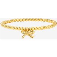 Womens 18K Gold Plated Bow Bracelets | CicyBell