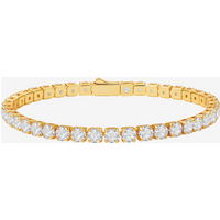 Womens 18k Gold Plated Tennis Bracelets | CicyBell