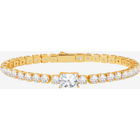 Womens 18k Gold Plated Tennis Bracelets | CicyBell