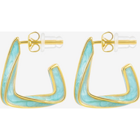 Womens 18k Gold Brass Earrings | CicyBell