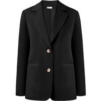 Cicy Bell Womens Black Casual Blazers