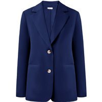 Cicy Bell Womens Navy Casual Blazers