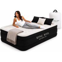 King Koil Luxury Air Mattress with High Speed Built-in Pump