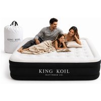 King Koil Luxury Air Mattress with High Speed Built-in Pump