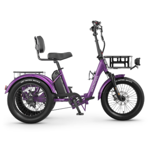 TK2 PRO Electric Trike - Deep Magenta-Gloss