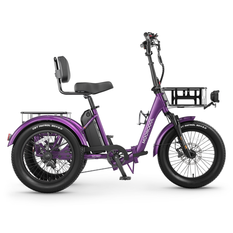 TK2 PRO Electric Trike - Deep Magenta-Gloss