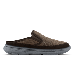 Men's Wide Toe Box Arch Support Slippers - Brown / 12 US