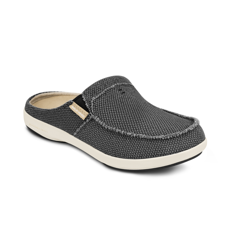 Men's Arch Support Slippers - Buy 1 Get 1 Free - Black / 8 US