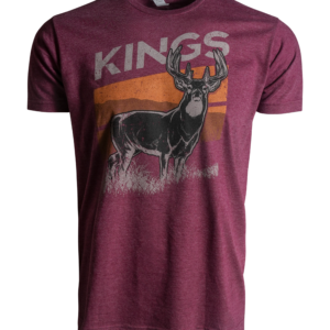 Back Forty Tee - Heather Burgundy / M
