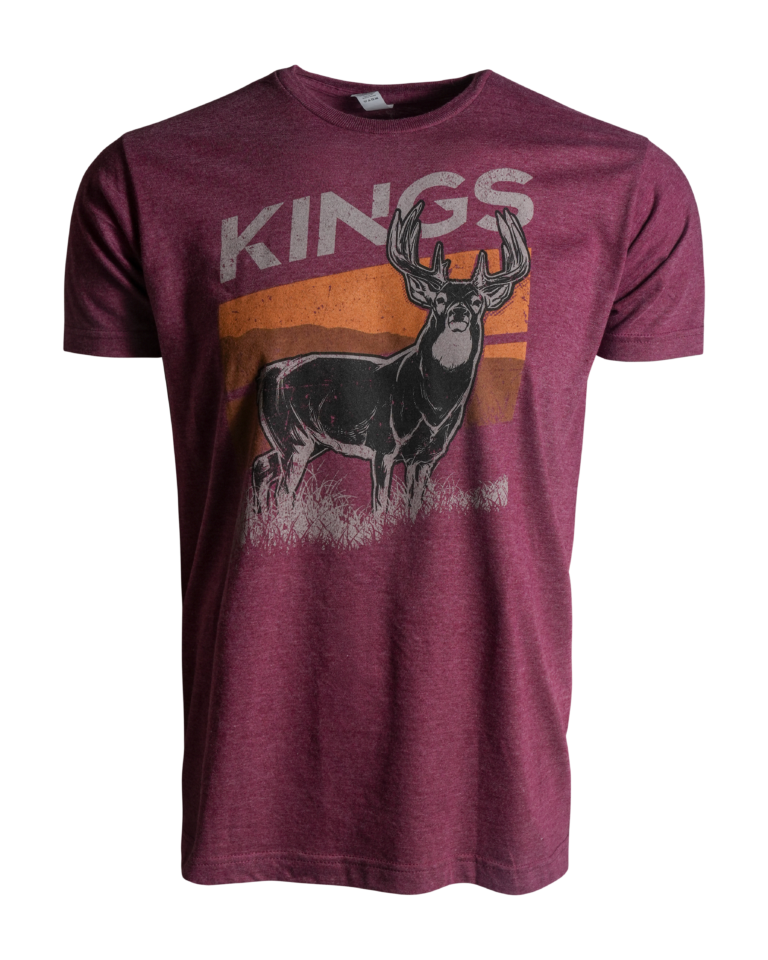 Back Forty Tee - Heather Burgundy / M