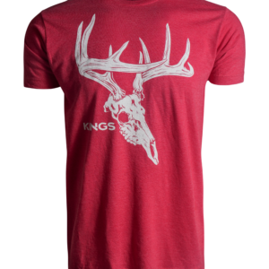 Beam Buck Tee - Heather Red / L