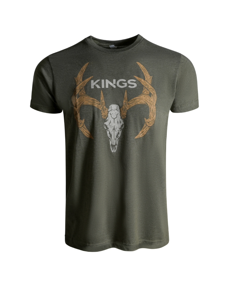 Wall Hanger Tee - Heather Military Green / L