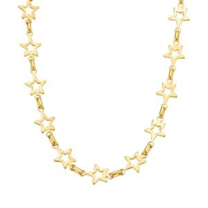 Star Link Statement Choker Waterproof - Gold