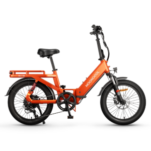 POP Folding Electric Bike - Vibrant Orange