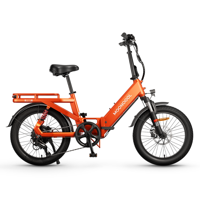 POP Folding Electric Bike - Vibrant Orange