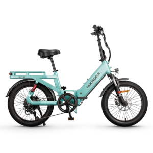 POP Folding Electric Bike - Cyan Green