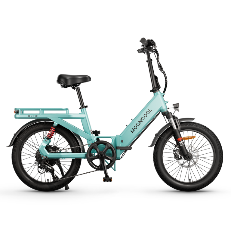 POP Folding Electric Bike - Cyan Green