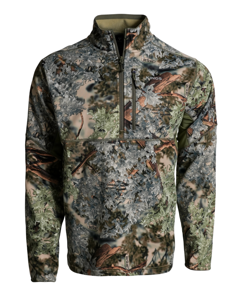 Hunter 1/4 Zip - Desert Shadow / M