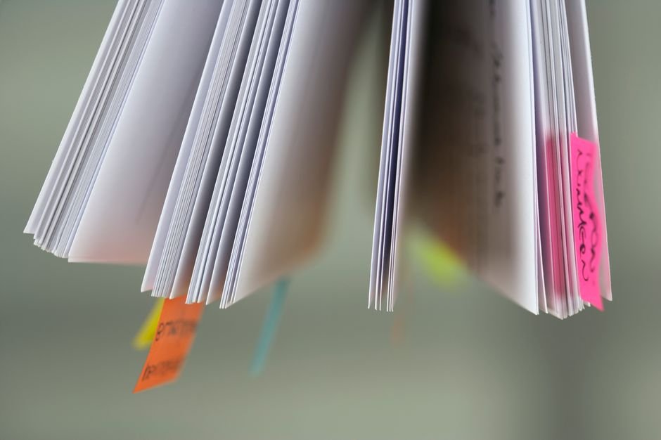 Sticky Index Tabs Page Markers