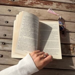 Handmade Walnut Book Page Holder
