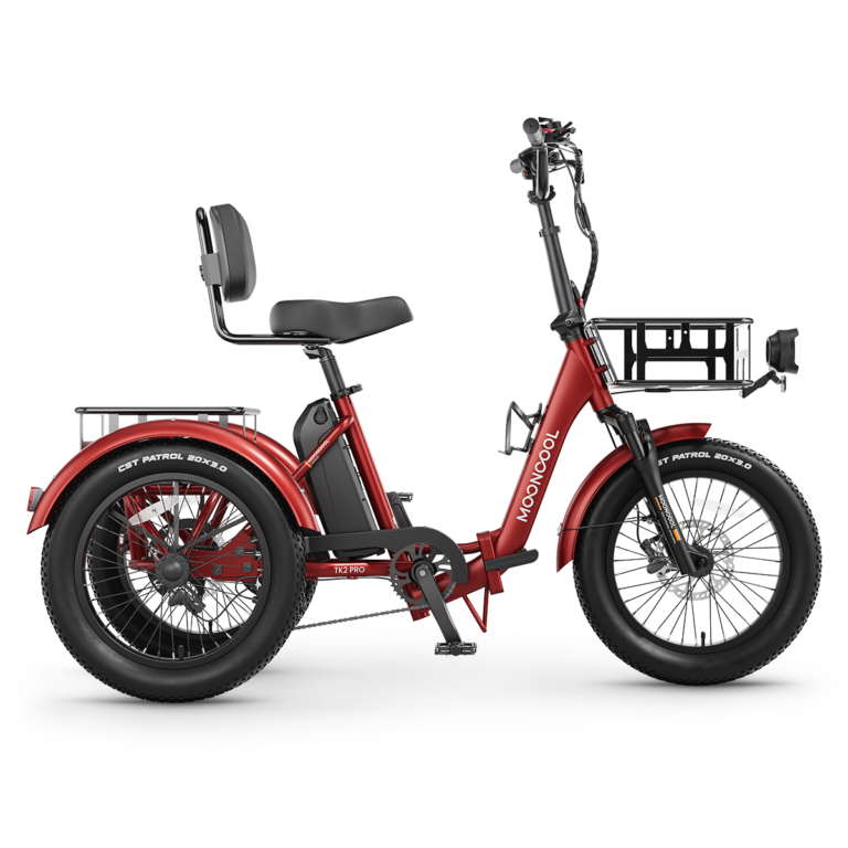 TK2 PRO Electric Trike - Burgundy-Matte