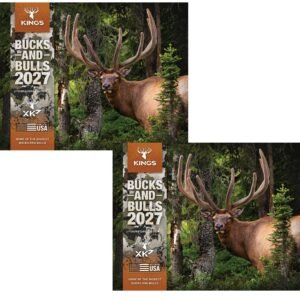 2027 Kings Bucks & Bulls Calendar TWIN PACK