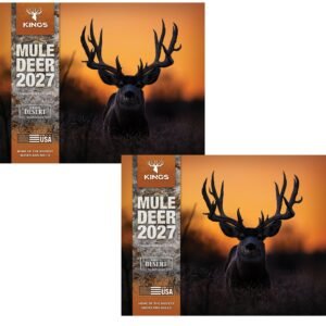 2027 Kings Mule Deer Calendar TWIN PACK