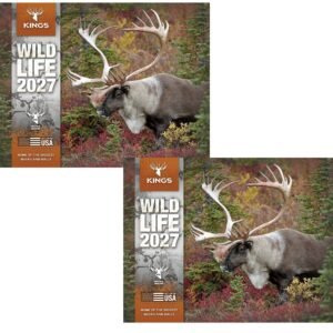 2027 Kings Wildlife Calendar TWIN PACK