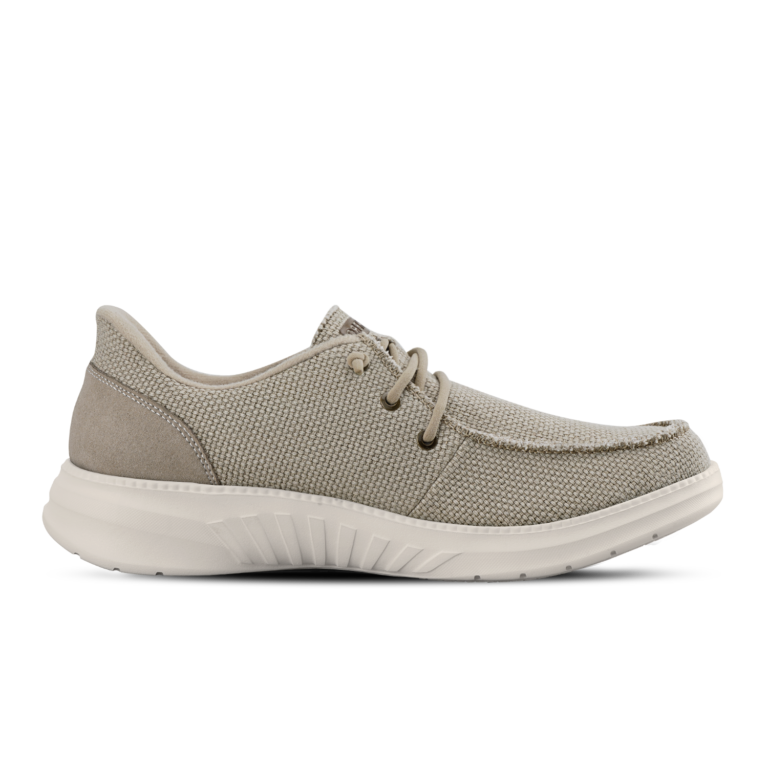 Men's Lightweight Loafers with Arch Support - Beige / 8 US