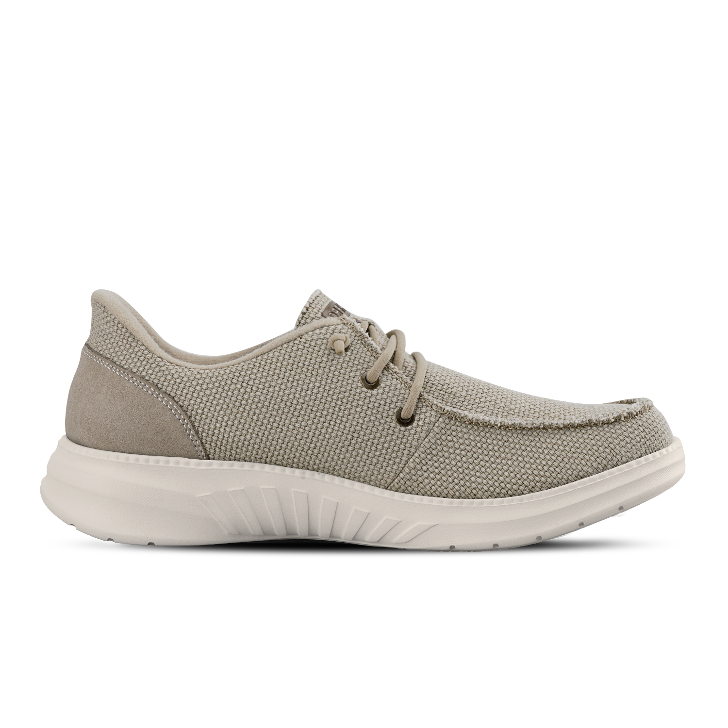 Men's Lightweight Loafers with Arch Support - Beige / 8 US