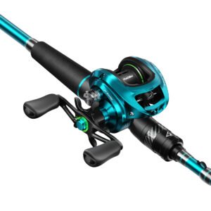 Piscifun® Torrent Lite Twin-tip Baitcasting Rod and Reel Combo - 7' / M/F / Right