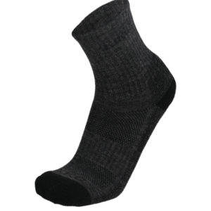 XKG Merino Socks - Charcoal / Lightweight Crew / M