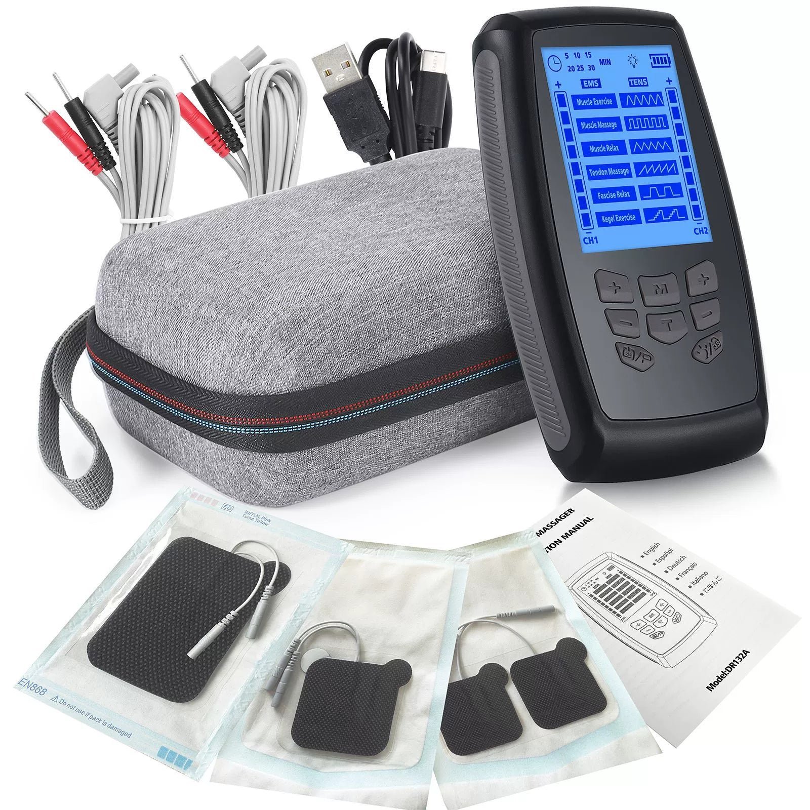 Original Tactical X TENS | Dual Channel Electrotherapy Device