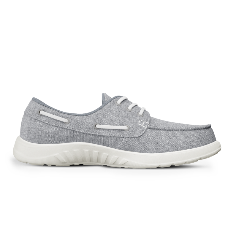 Women's Lightweight Loafers with Arch Support - Grey / 6 US