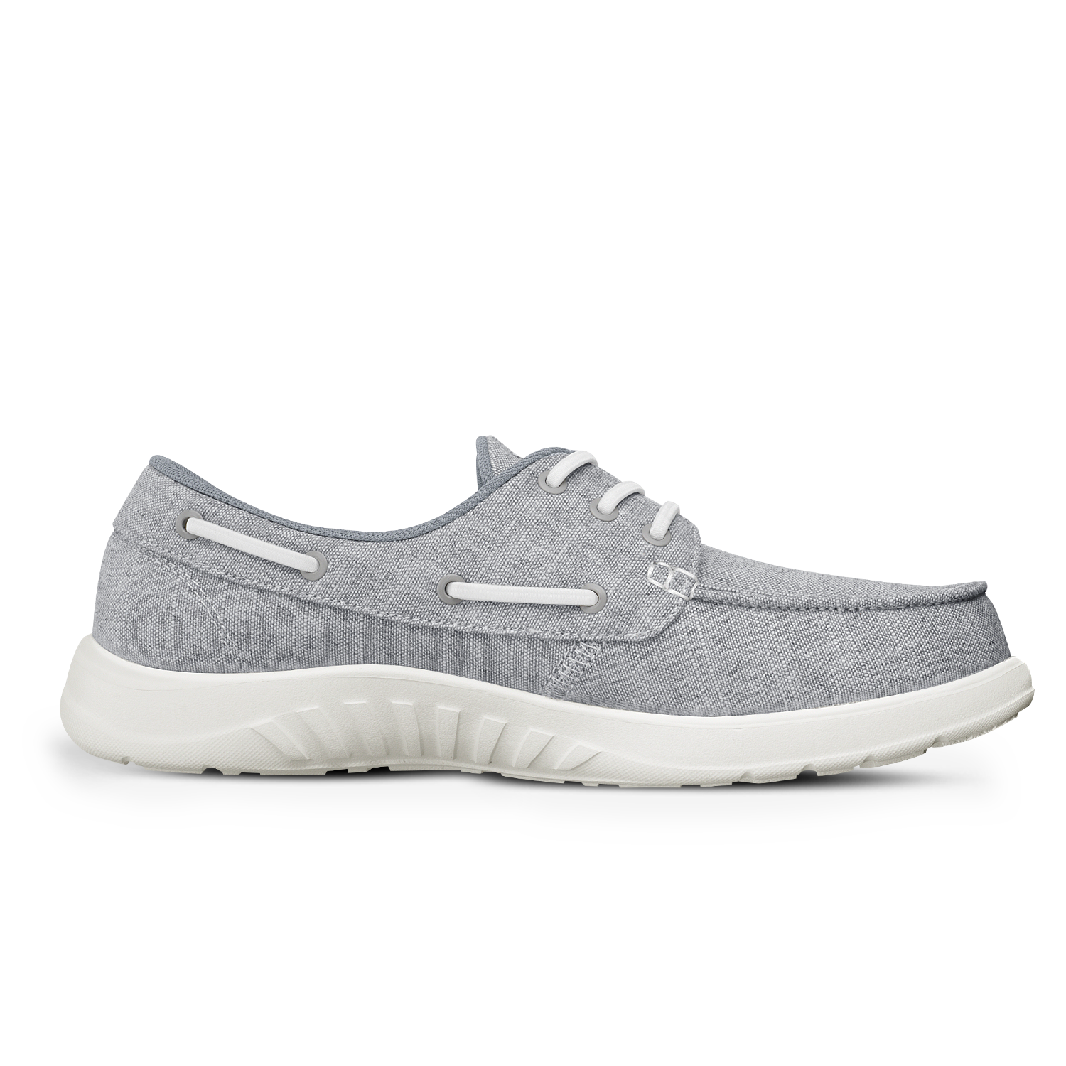 Women's Lightweight Loafers with Arch Support - Grey / 6 US